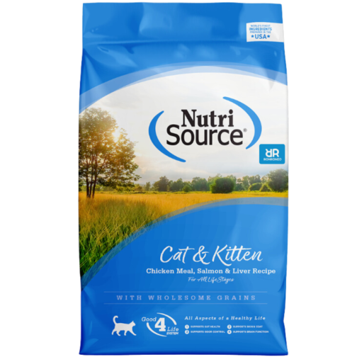 Nutrisource cat & kitten chicken salmon